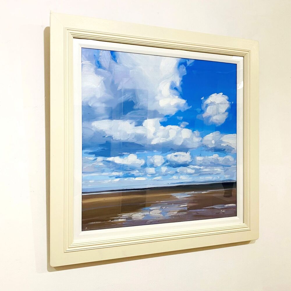 'Clouds and Sand, Barassie' by artist John Bell